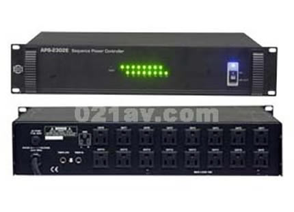 精格SHOW APS-2302E電源時(shí)序控制器 打造上海視聽網(wǎng)專業(yè)級(jí)電力管理新標(biāo)桿